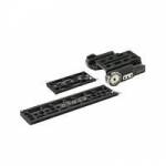 Tilta BS-T05-01 (BST0501) 15mm Lightweight Baseplate with 5 and 10 inch Lightweight Dovetail Plates Tilta BS-T05-01 (BST0501) 15mm Lightweight Baseplate with 5 and 10 inch Lightweight Dovetail Plates
